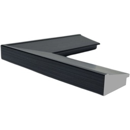 [1123D] PS Moulding W 58 X H 25 X L 2900mm Black