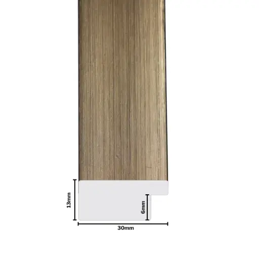 [1062C] PS Moulding W 30 X H 13 X L 2900mm Copper