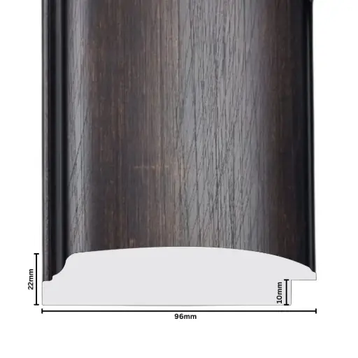 [1064E] PS Moulding W 96 X H 22 X L 2900mm Bronze