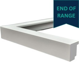 [1124C] PS Moulding W 25 X H 30 X L 2900mm Gloss White