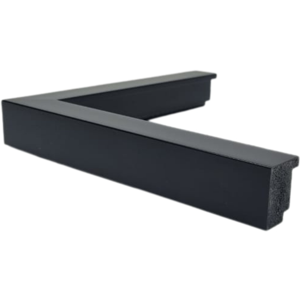 [1124H] PS MOULDING W 25 X H 30 X L 2900MM BLACK