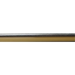 [709M] PS Moulding Slip W 12 X H 6 X L 2900mm Silver