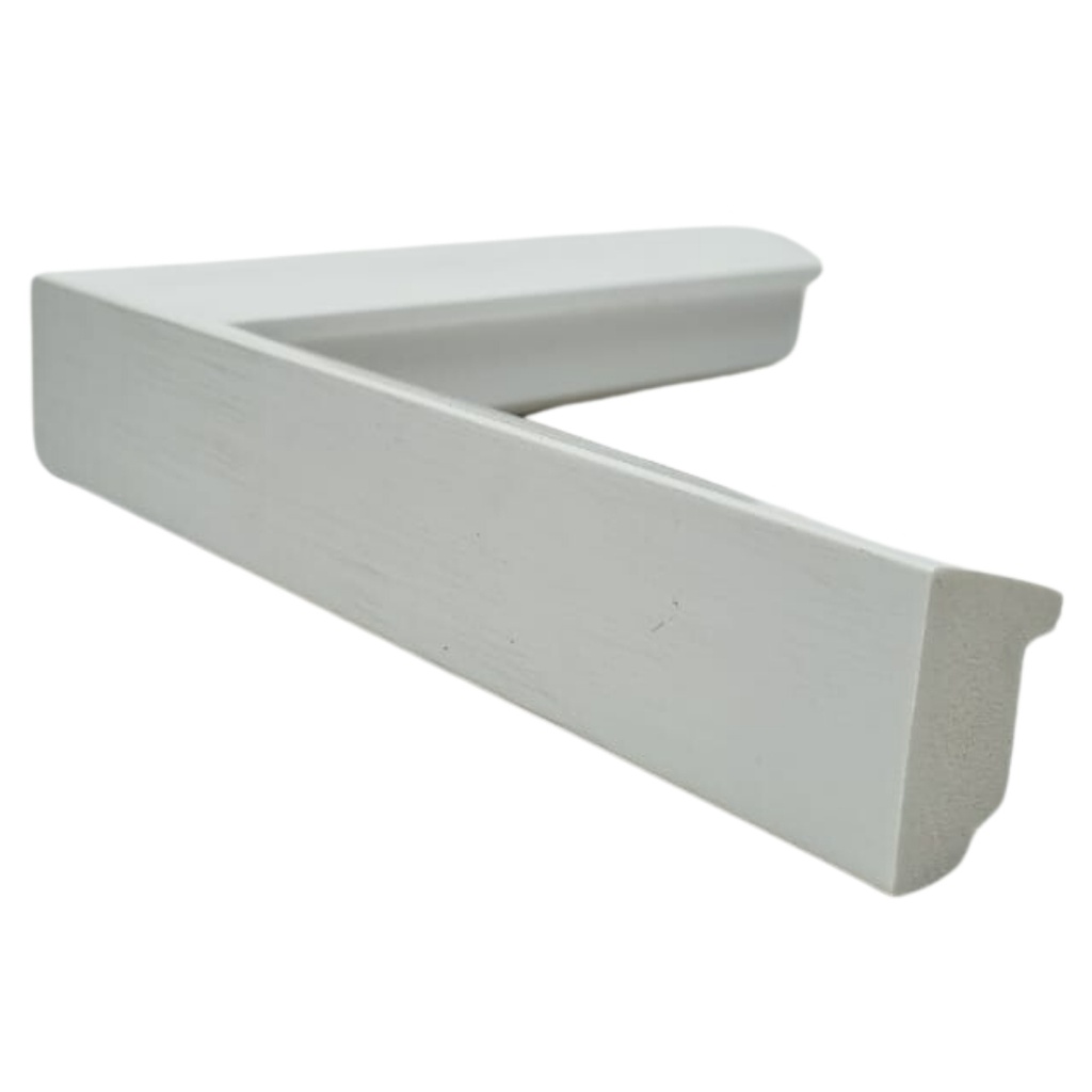 [1067A] PS MOULDING W 25 X H 37 X L 2900MM WHITE 