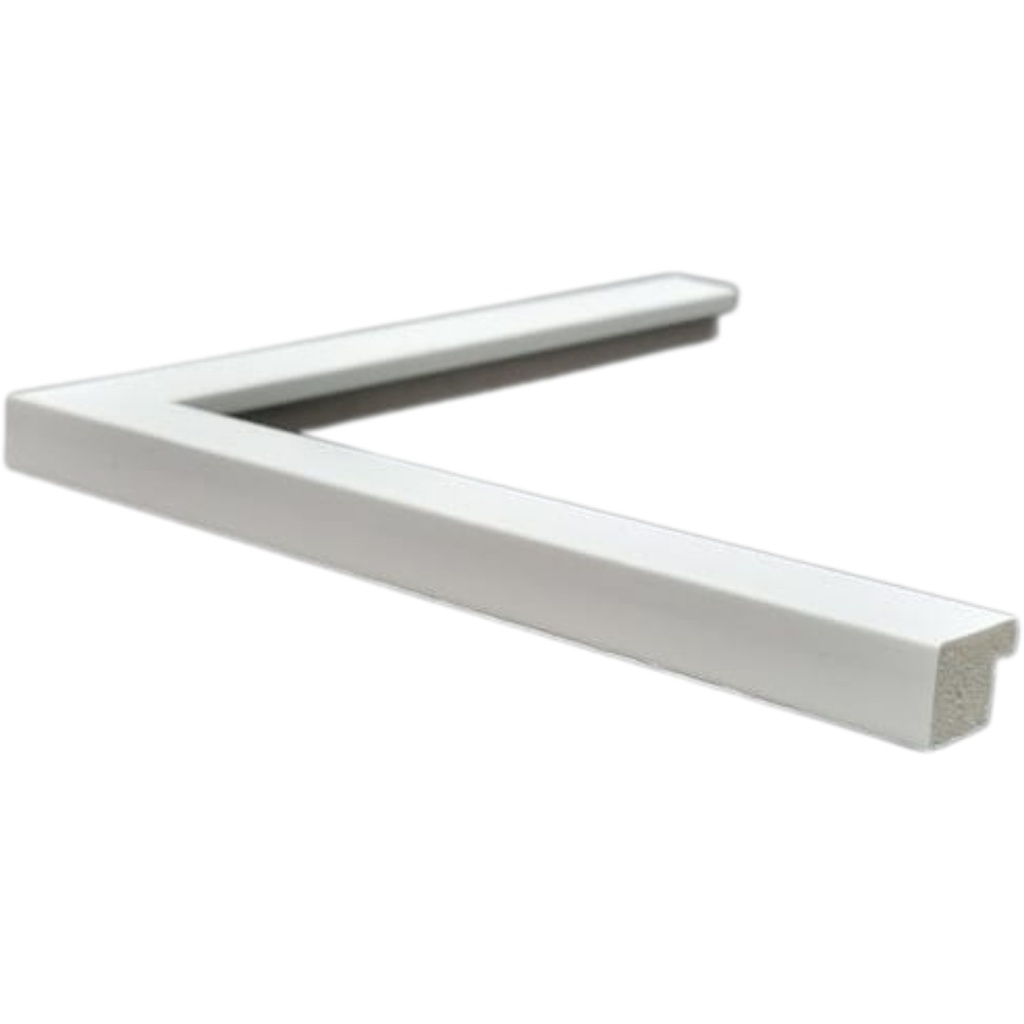 [1128G] PS MOULDING W 20 X H 15 X L 2900MM GLOSS WHITE