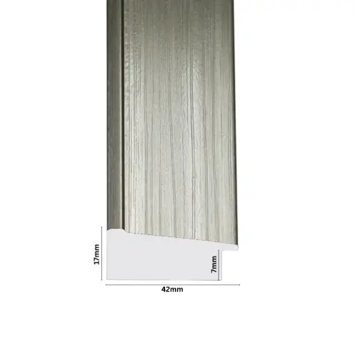 [1122H] PS Moulding W 42 X H 17 X L 2900mm Pewter