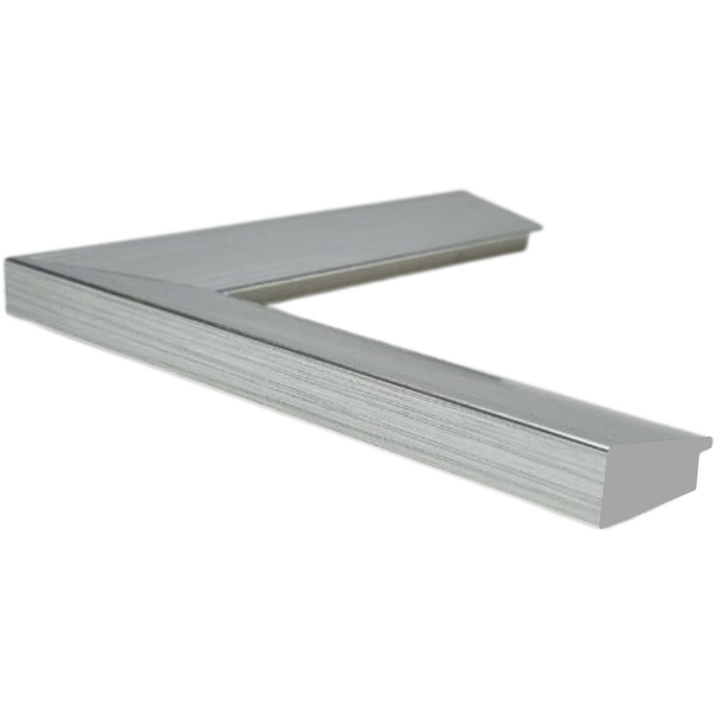 [1122B] PS Moulding W 42 X H 17 X L 2900mm Silver