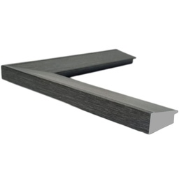 [1122R] PS Moulding W 42 X H 17 X L 2900mm Dark Grey
