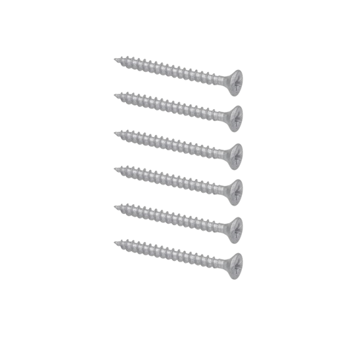 [AC403659] STAS Screw Sunk Head Alu 6 Pack