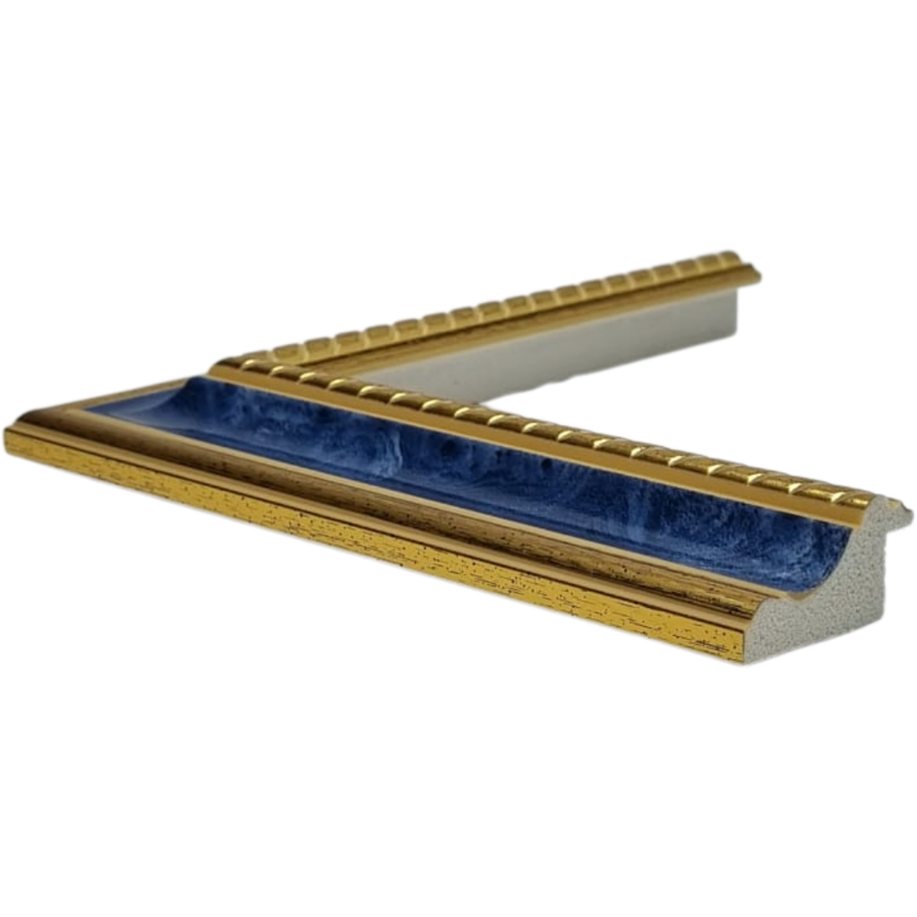 [764-PC2] Q-MOULDING W 46 X H 23 X L 2900MM BLUE
