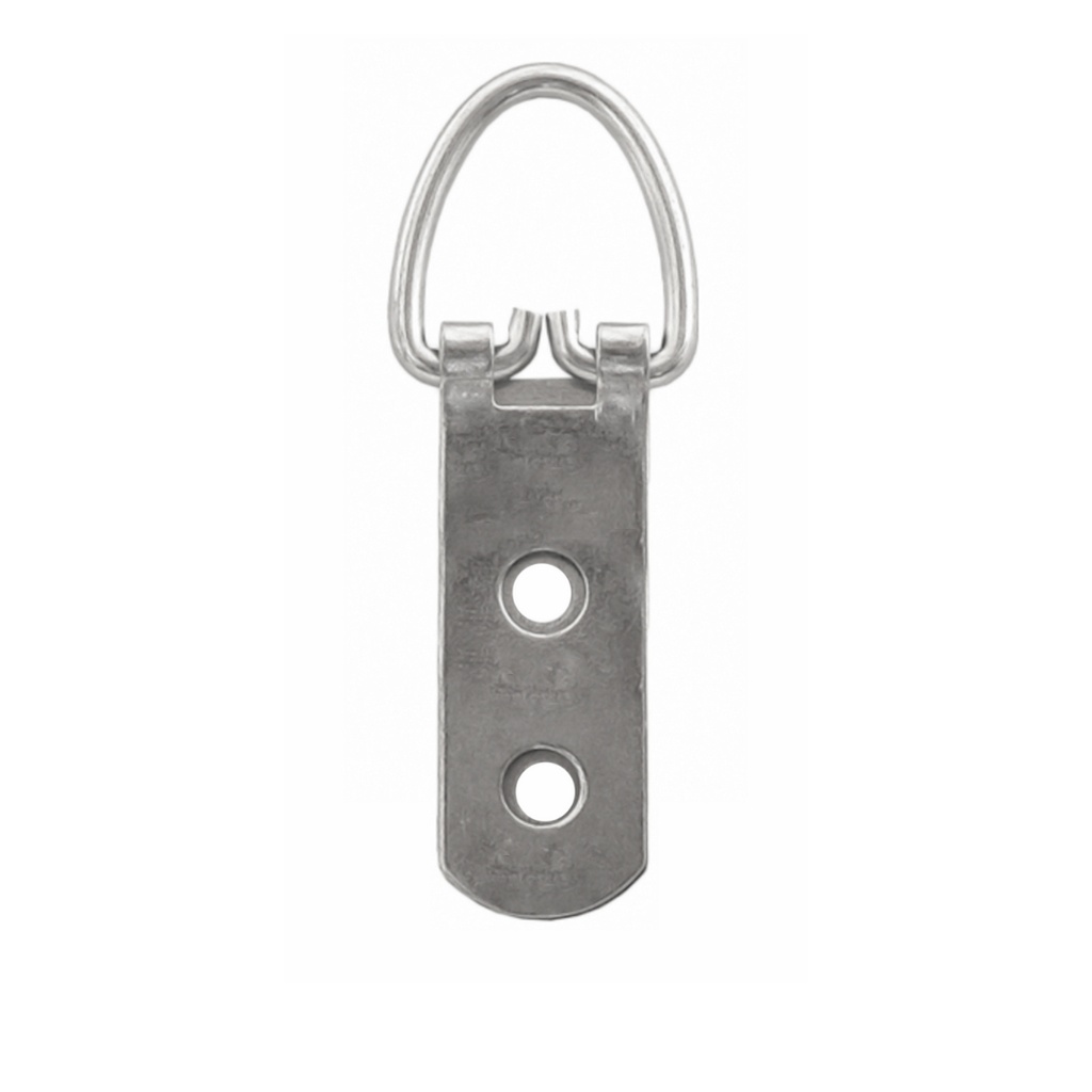 [AC403673] HANGER 2 HOLE STRAP 15X45MM 100 PACK SILVER