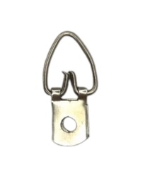 [AC403639] Hanger 1 Hole Strap 15X32mm 100 Pack Silver