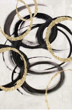 [PXFC389] OIL ON CANVAS ABSTRACT 1200X800MM