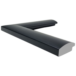 [1055F] PS Moulding W 49 X H 19 X L 2900mm Black