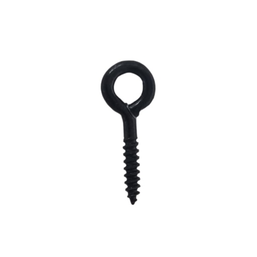[AC403602] Screw Eyes 2.2X25mm 100 Pack Black