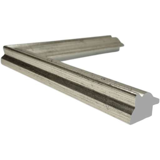 [1053D] PS Moulding W 35 X H 24 X L 2900mm Silver