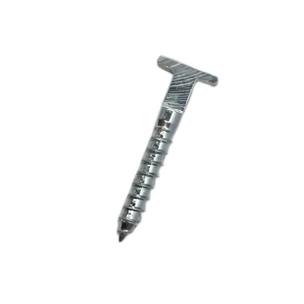 [AC403306] HANGER SECURITY T-SCREW 12X40MM 100 PACK SILVER