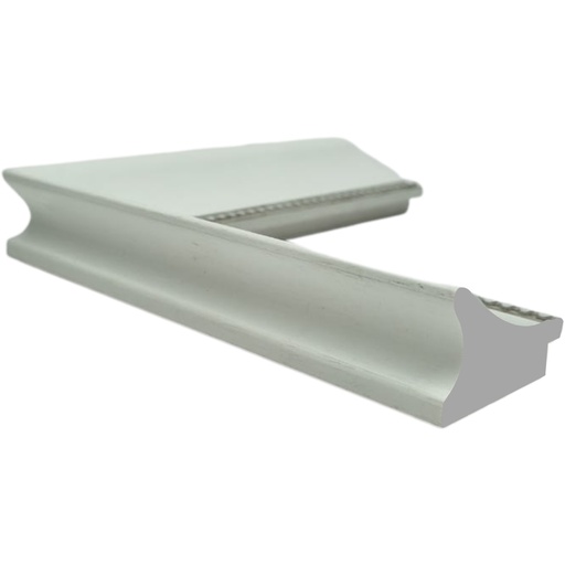 [1086C] PS Moulding W 57 X H 35 X L 2900mm White