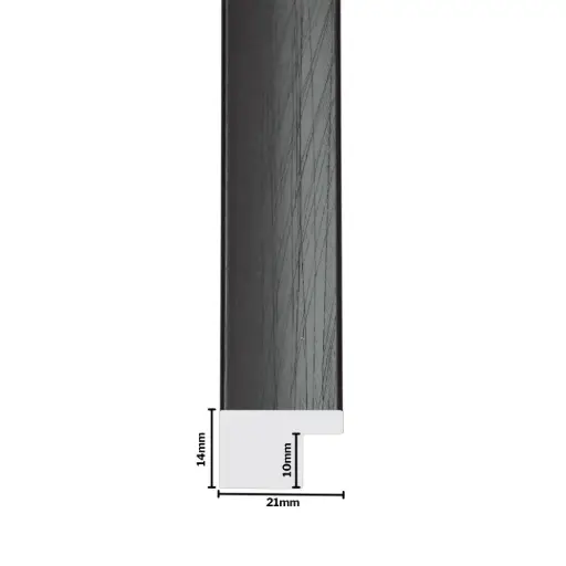 [1087C] PS Moulding W 21 X H 14 X L 2900mm Mahogany