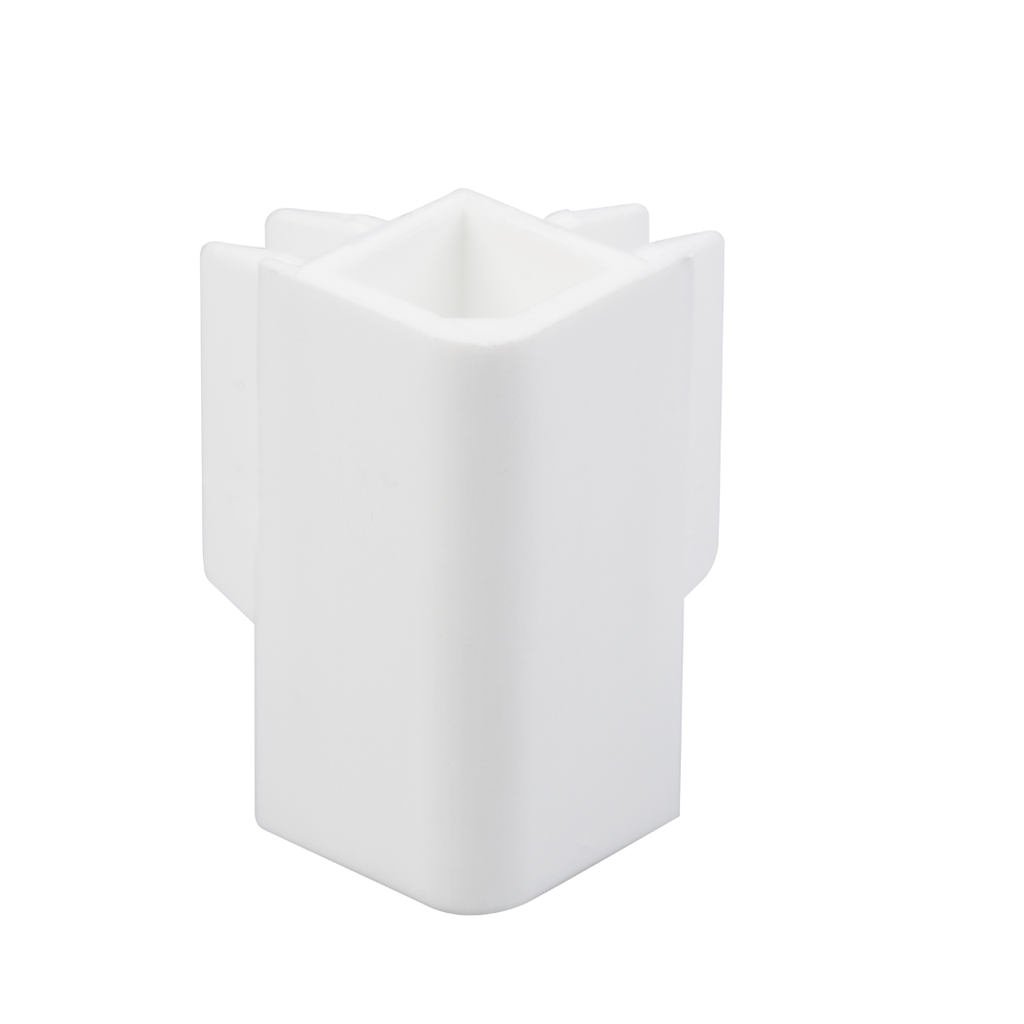[AC403378] STAS CORNER CONNECTOR WHITE