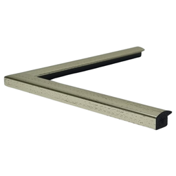 [Q911B] Q-Moulding W 21 X H 13 X L 2900mm Silver