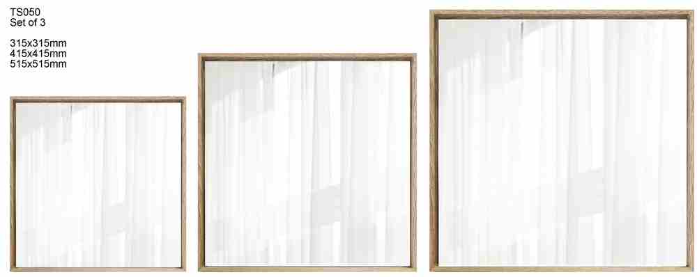 [TS050] MIRROR 3 SET SQUARE 