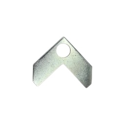 [AC490016] Plain Corners Aluminium 100 Pack