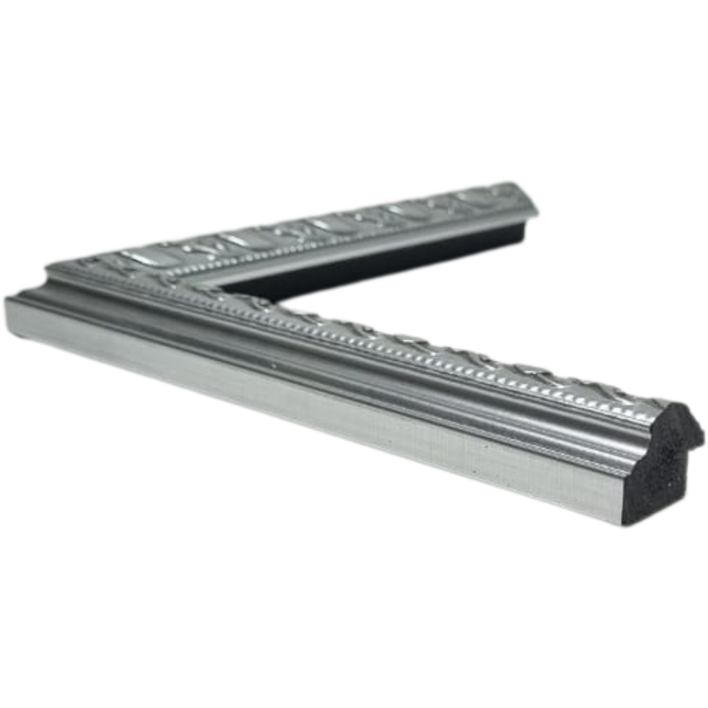 [1166-1B] PS MOULDING W 28 X H 22 X L 2900MM SILVER