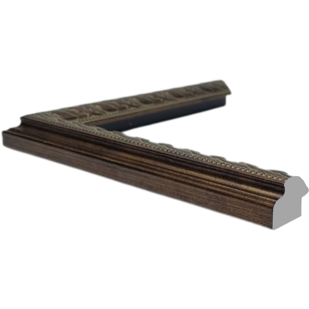 [1166-1C] PS Moulding W 28 X H 22 X L 2900mm Antique Gold