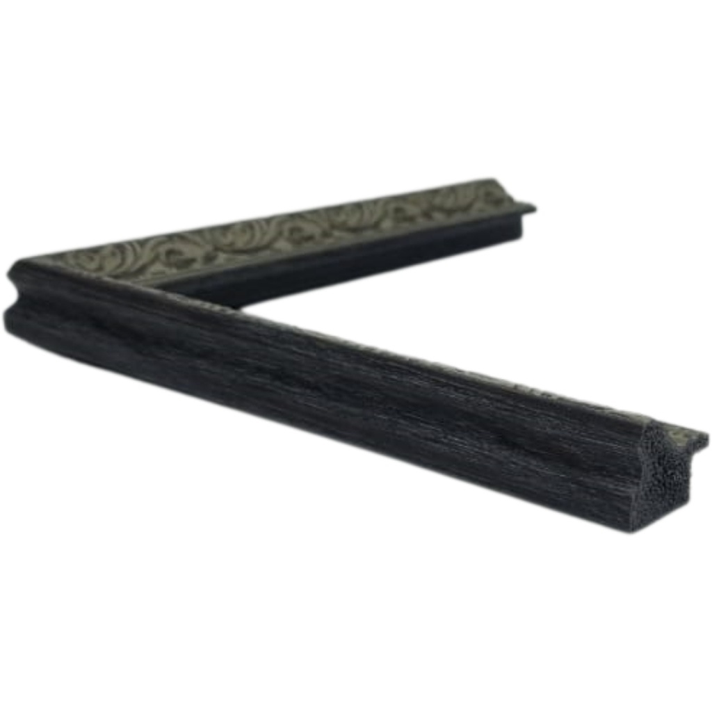 [1167-1D] PS MOULDING W 27 X H 21 X L 2900MM GREY PATINA