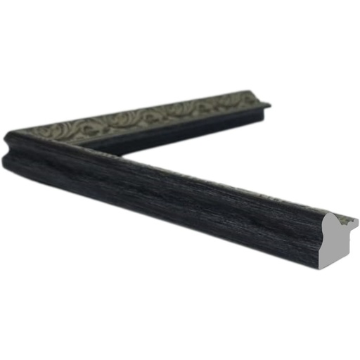 [1167-1D] PS Moulding W 27 X H 21 X L 2900mm Grey Patina