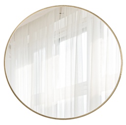 [ASM009] ASM009 - ROUND MIRROR 1000 X1000 GOLD