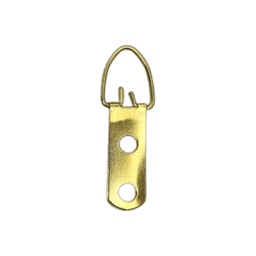 [AC403694] Hanger 2 Hole Strap 15X45mm 100 Pack Gold