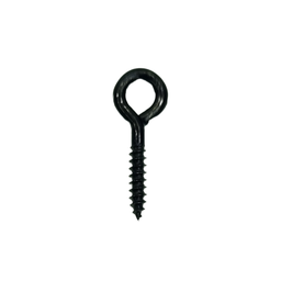 [AC403601] Screw Eyes 2X21mm 100 Pack Black
