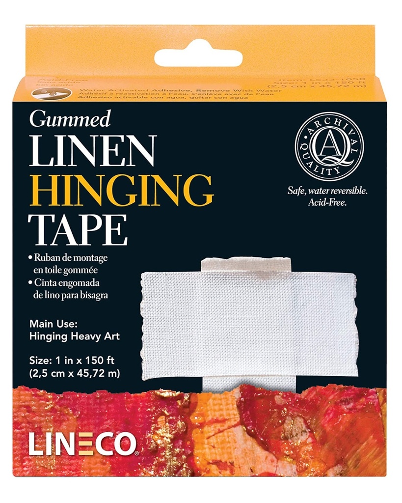 [AC403192] TAPE CONSERVATION GUMMED LINEN ACID FREE (533-1025)