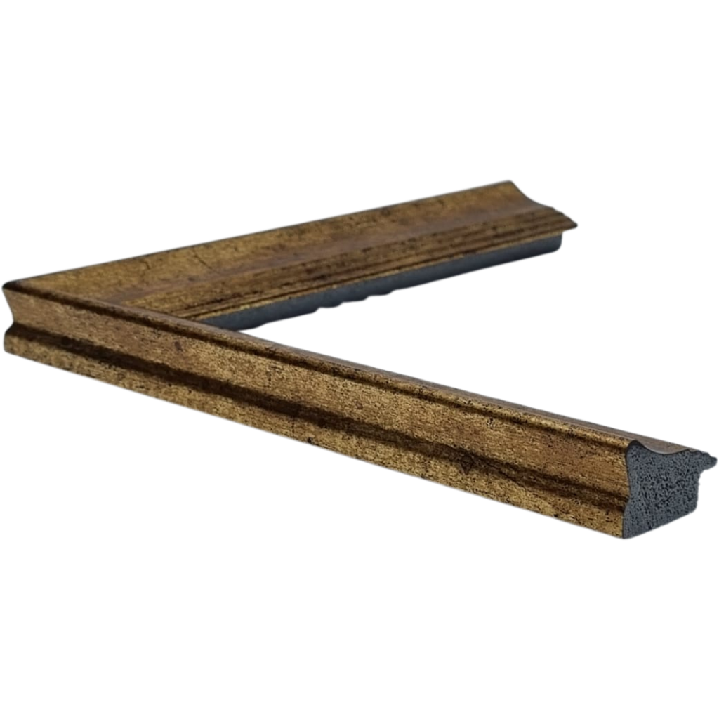 [Q951A] Q-MOULDING W 31 X H 19 X L 2900MM ANTIQUE GOLD